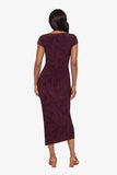 Loki Wrap Front Shaping Dress in Anthurium