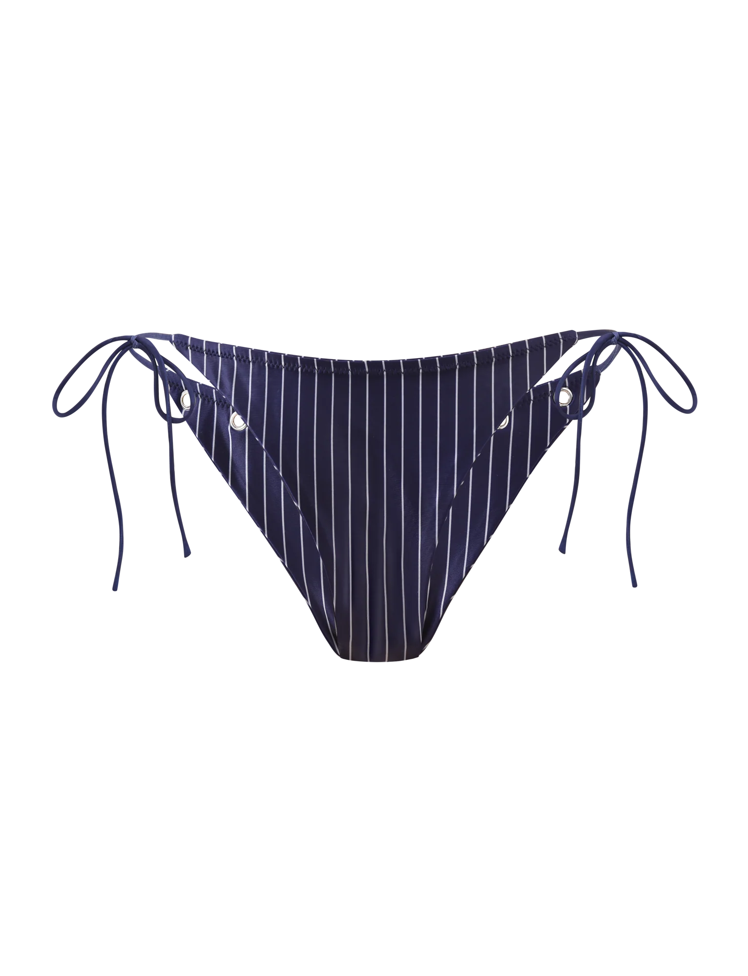 MARREN BIKINI BOTTOM NAVY PINSTRIPE