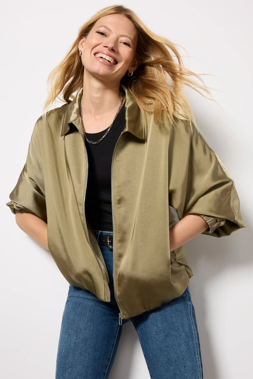 Evelyn Zip Up