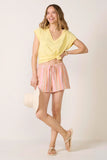 Nora V Neck Muscle Tee