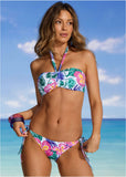 Halter Bikini Top Botanical Garden