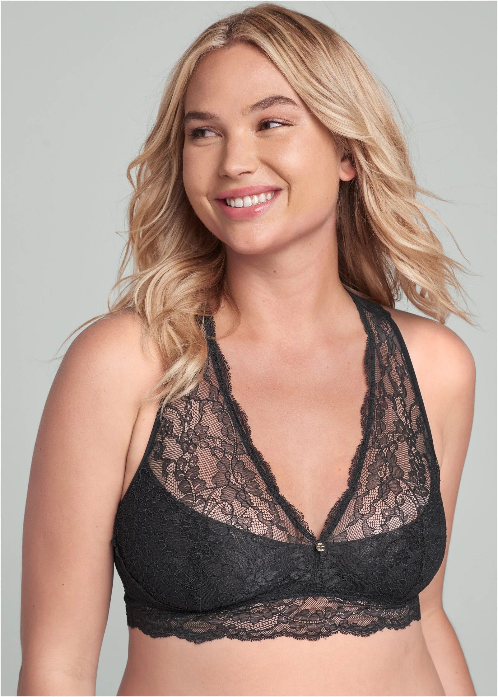 Pearl By VENUSÂ Racerback Bralette After Dark