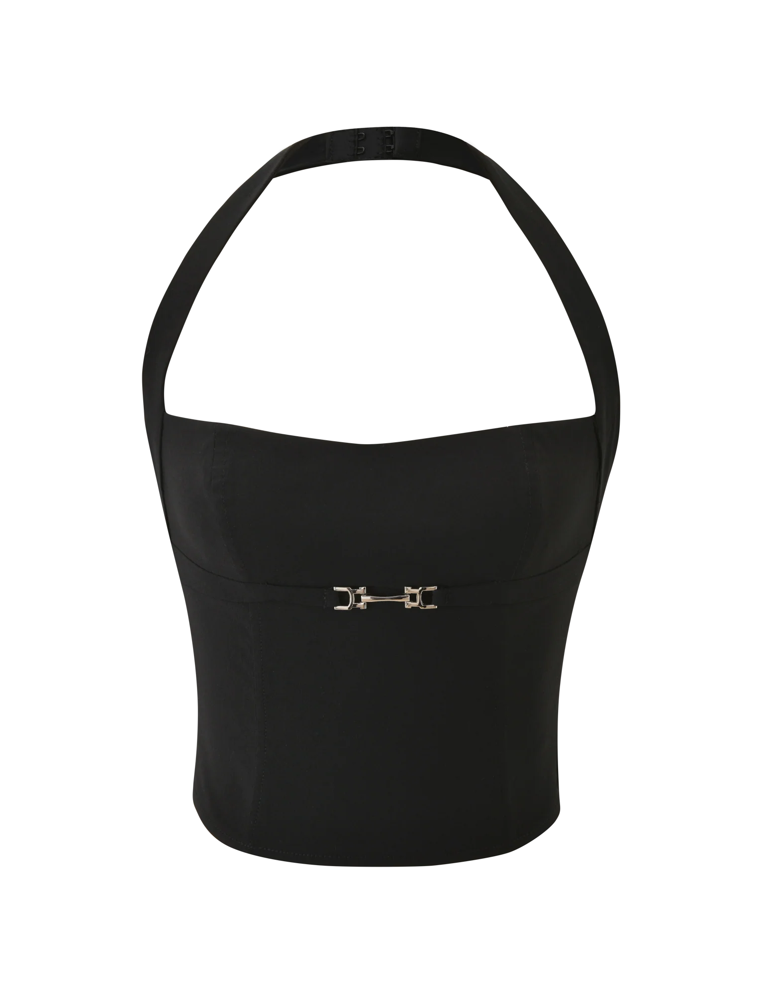 KITTIE BUCKLE TOP BLACK