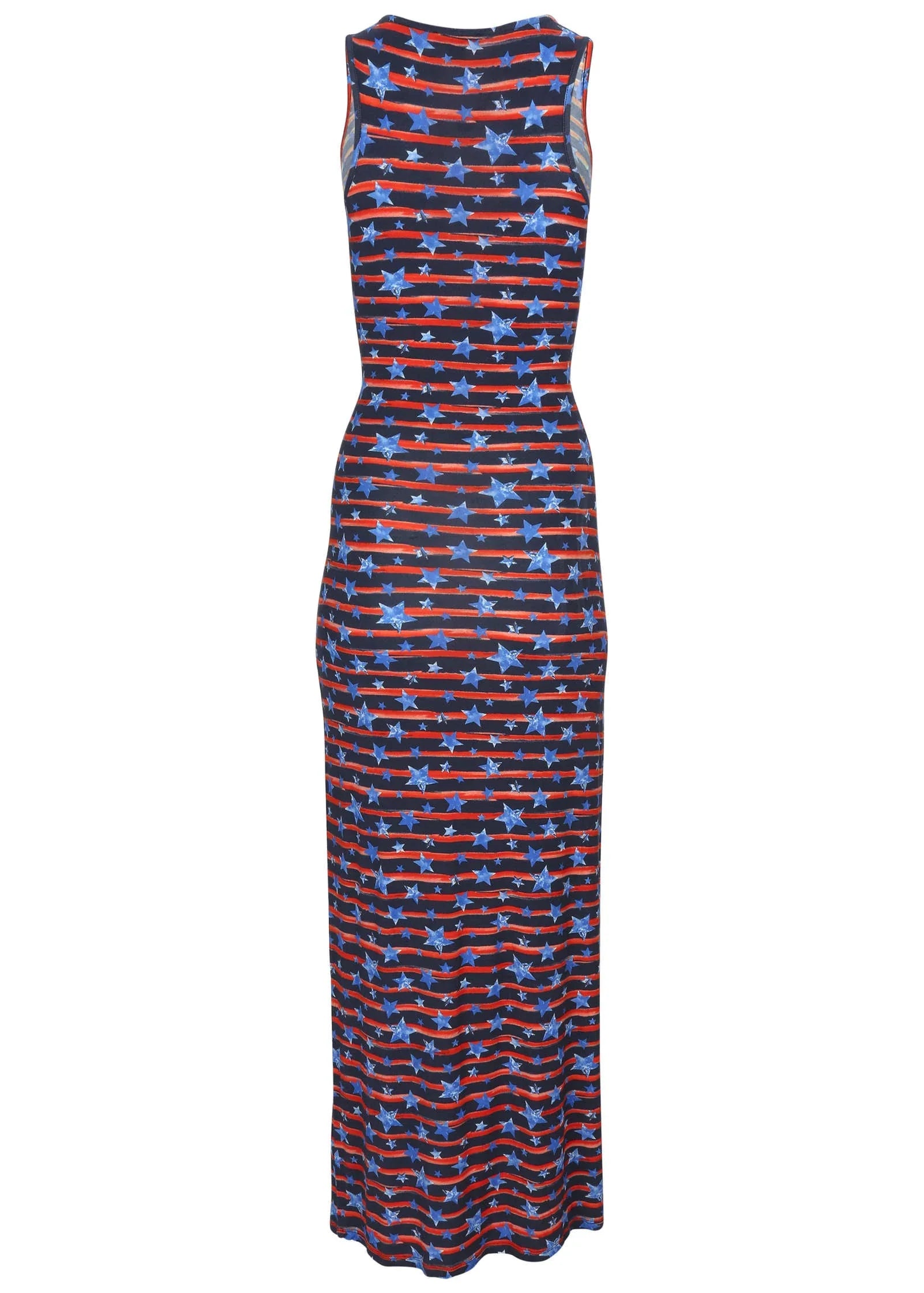 Tank Maxi Dress Dark Gettysburg Gouache