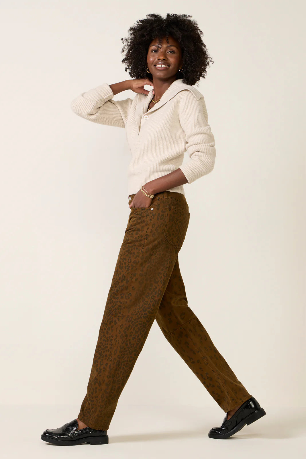 Nash Collared Button Sweater