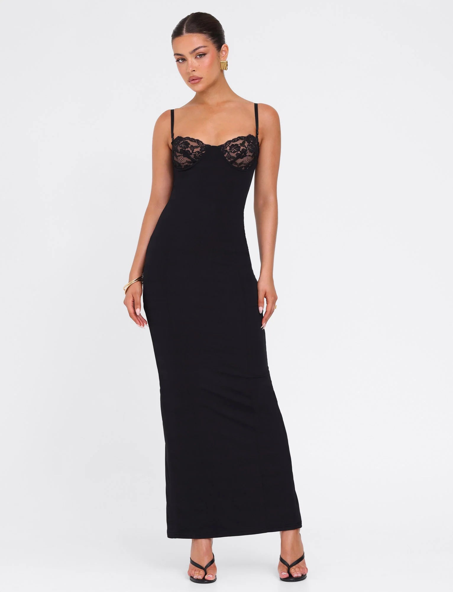 ALLURA MAXI DRESS BLACK
