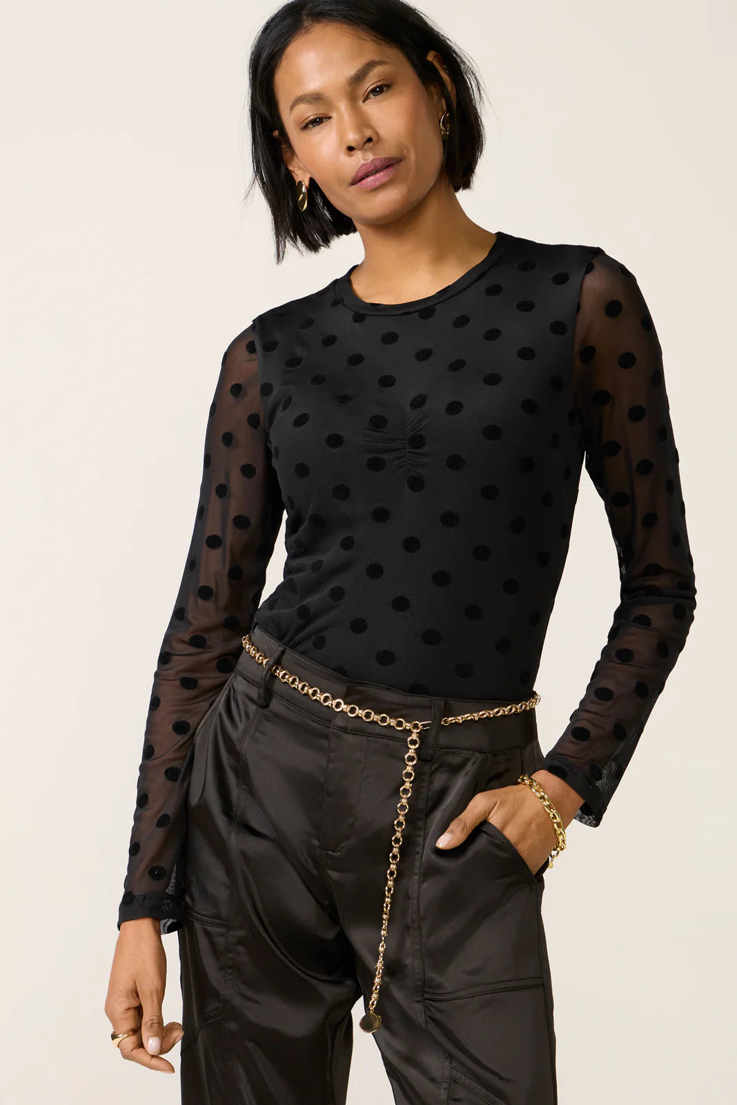 Ines Ruched Tee