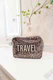 KenzKustomz Leopard Clear Coat XL Bag Travel PREORDER