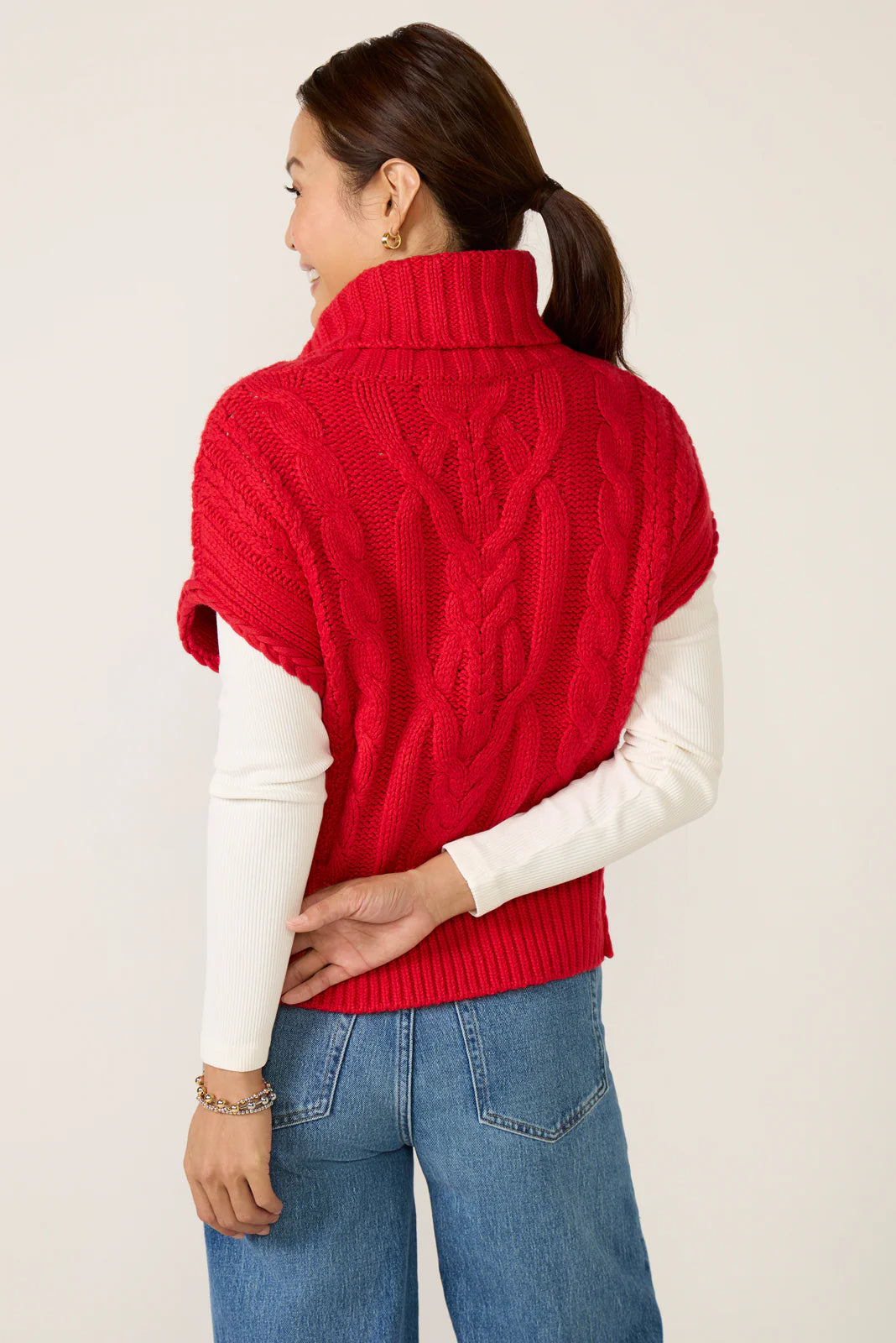 Angelica Cable Trim Vest