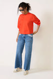 Long Sleeve Crewneck Top