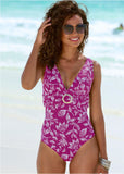 Ring One Piece Hot Field Floral