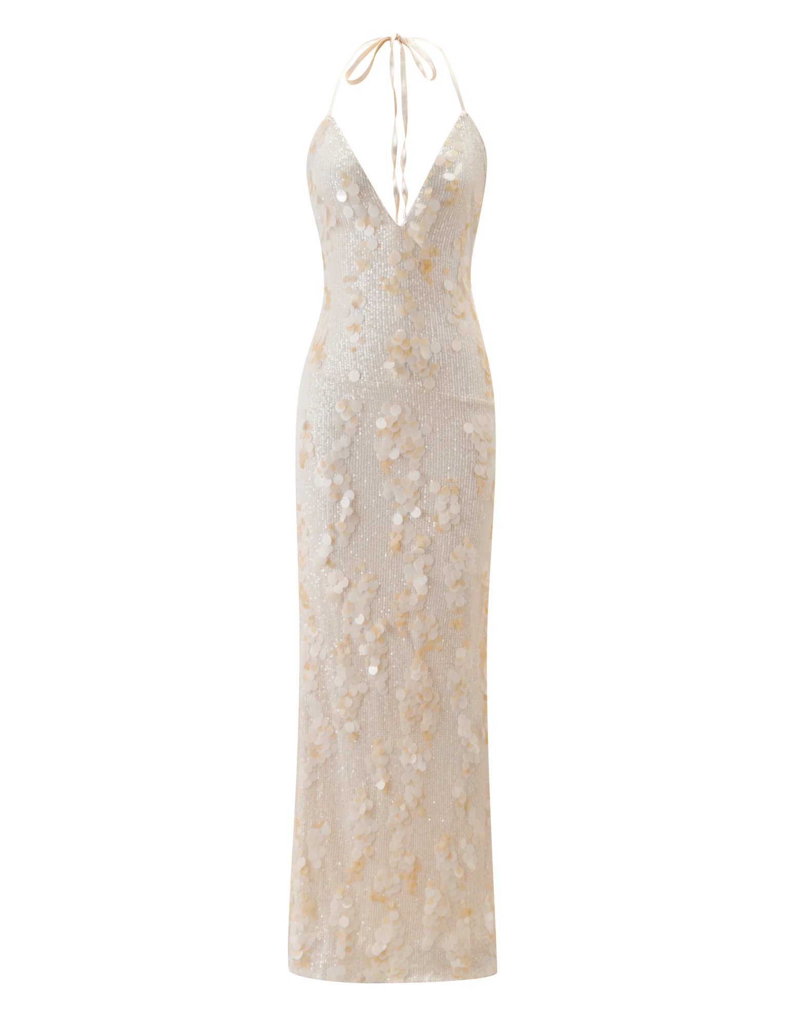 ZANA MAXI DRESS PEARL