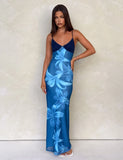 ALAINA DRESS BLUE ORCHID