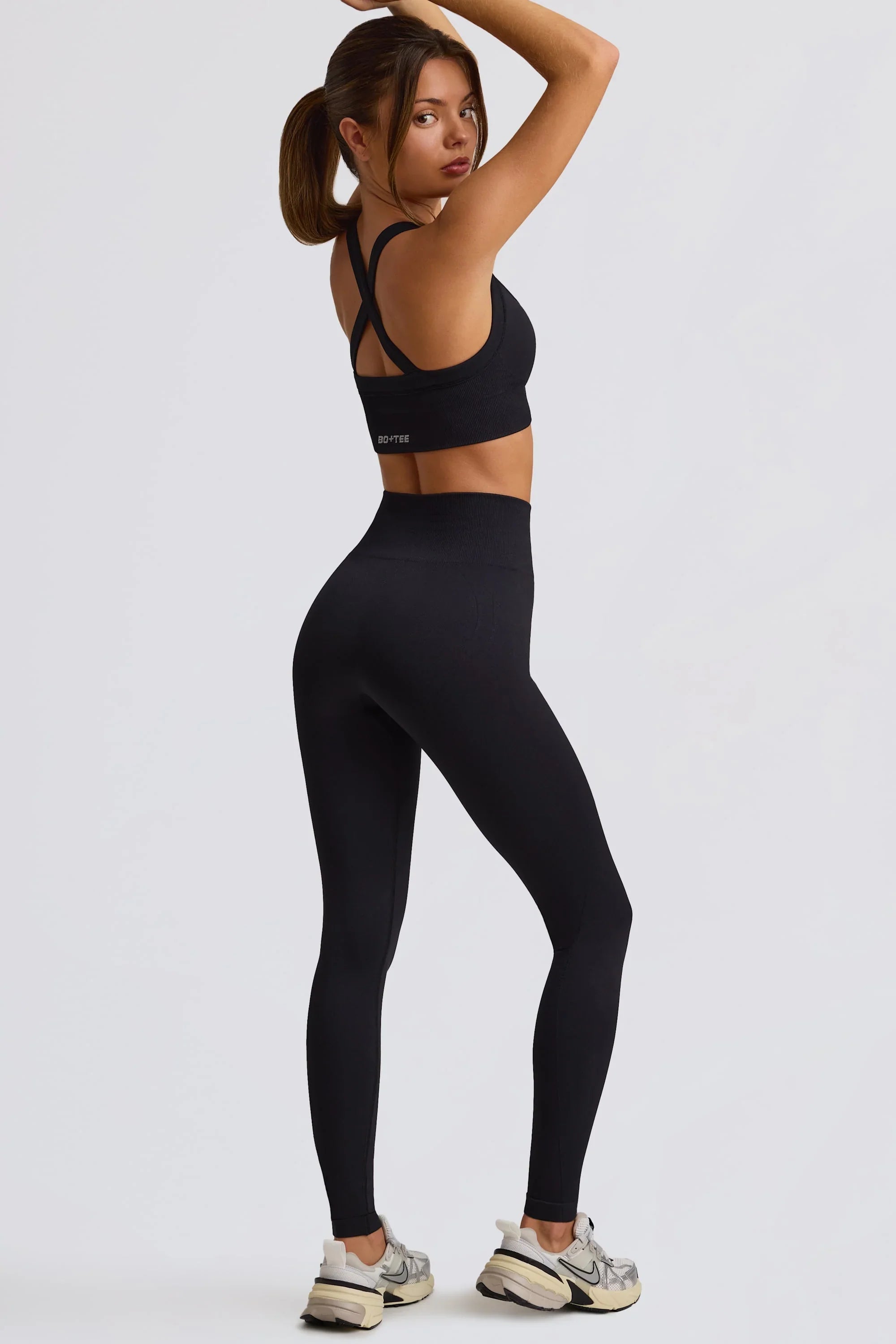 Super Sculpt Seamless High Waist Leggings in Black