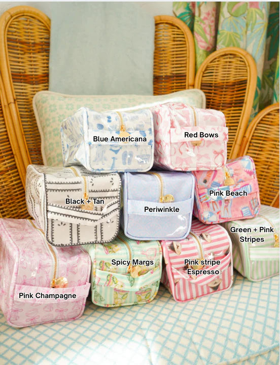 KenzKustomz Clear Coat Toiletry Dopp Kit