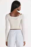 ButterCloud Layered Top in Coconut