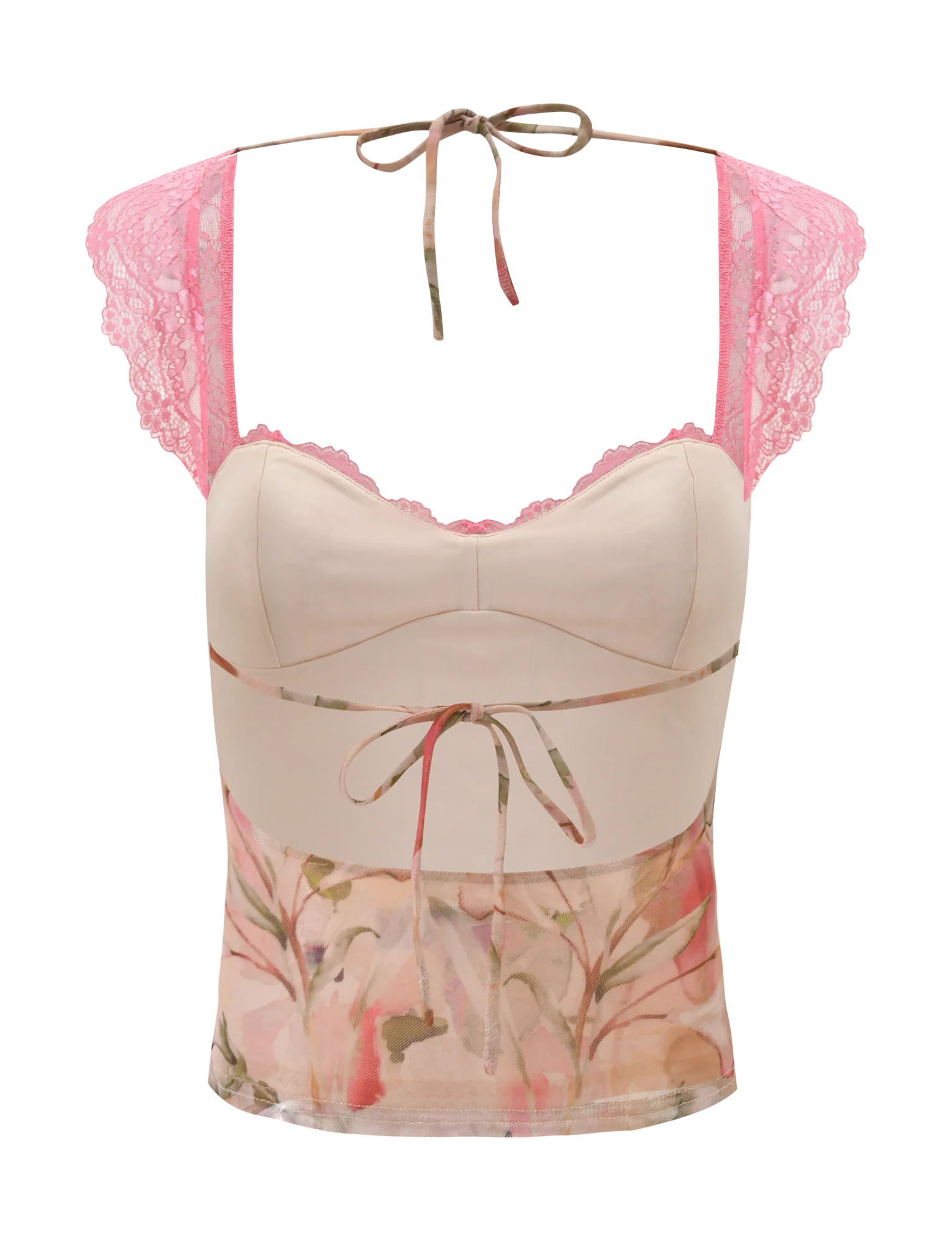 DUNE TOP WATERCOLOUR FLORAL