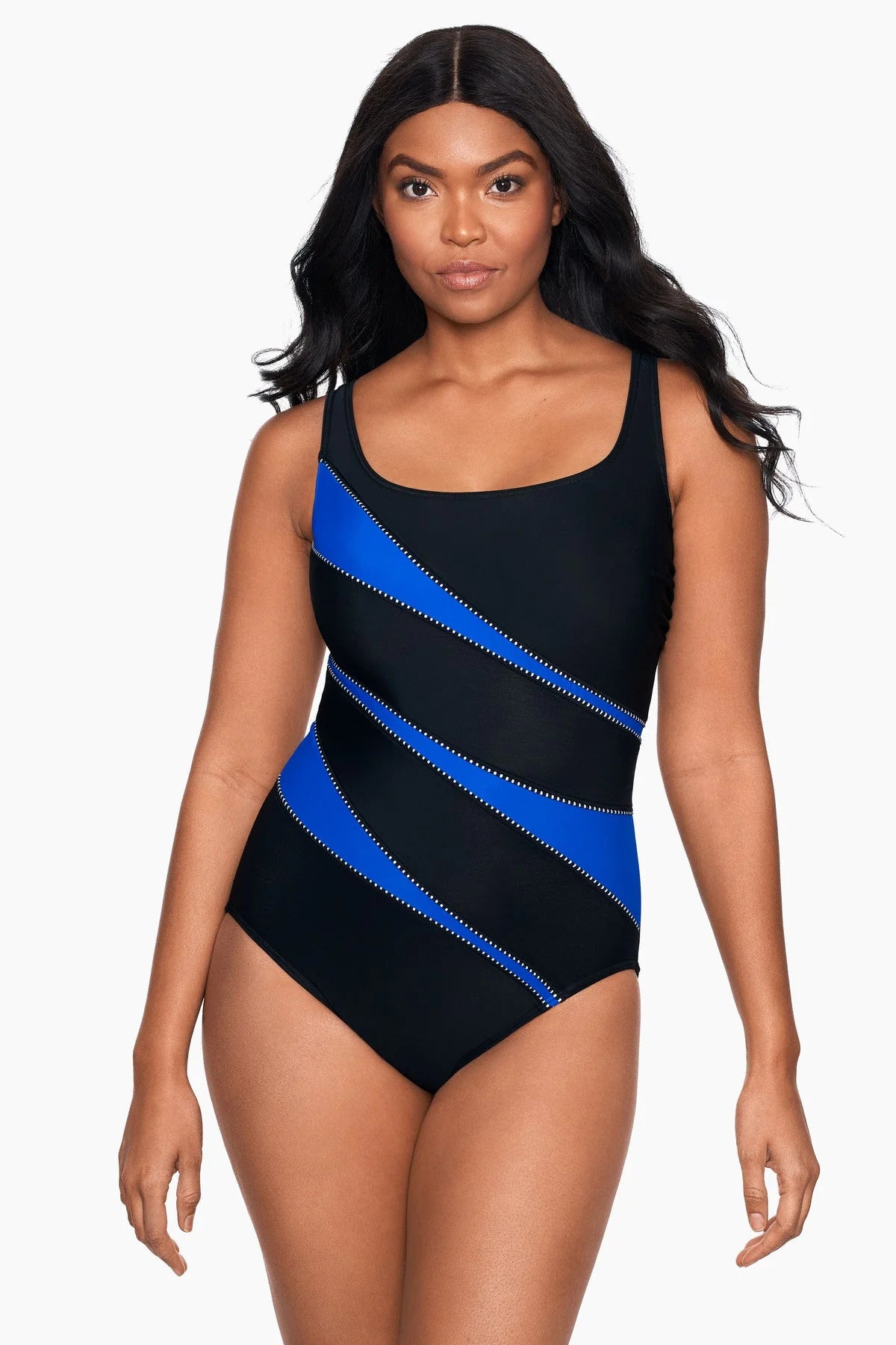DD Cup Helix One Piece in Colorblock