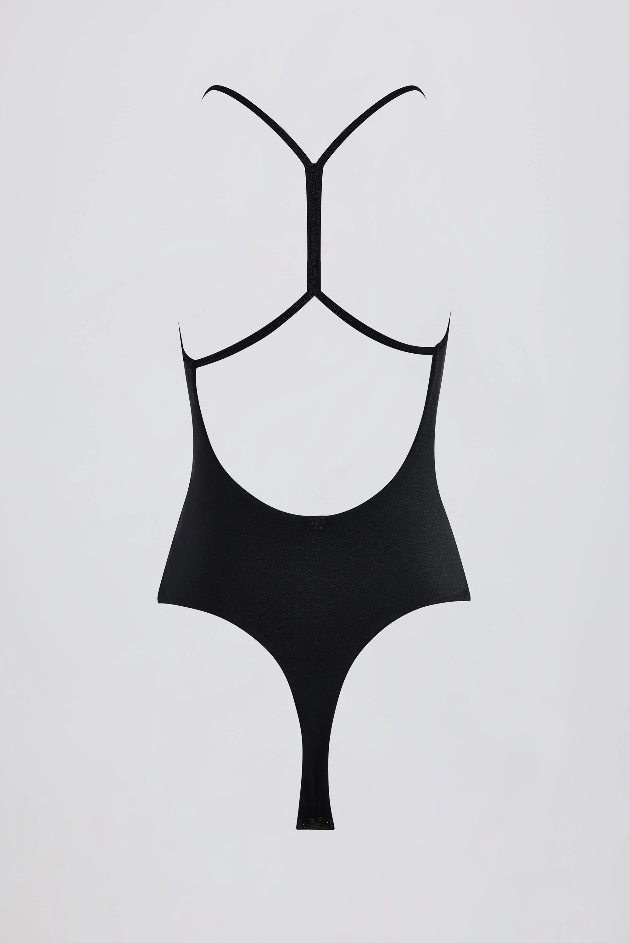 Cut Out Bodysuit in Black