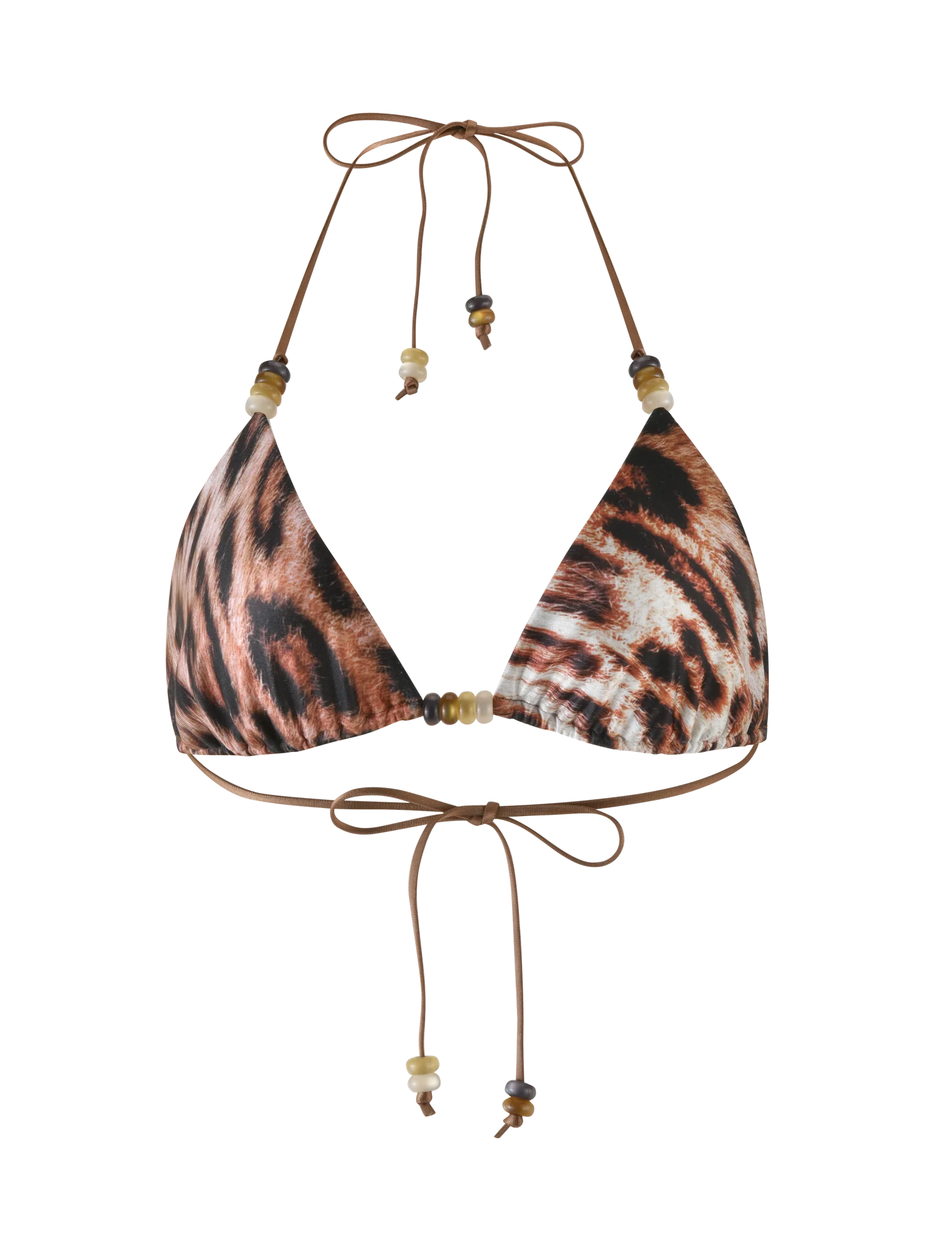 FINLEA BIKINI TOP NEUTRAL LEOPARD LEOPARD HAZE
