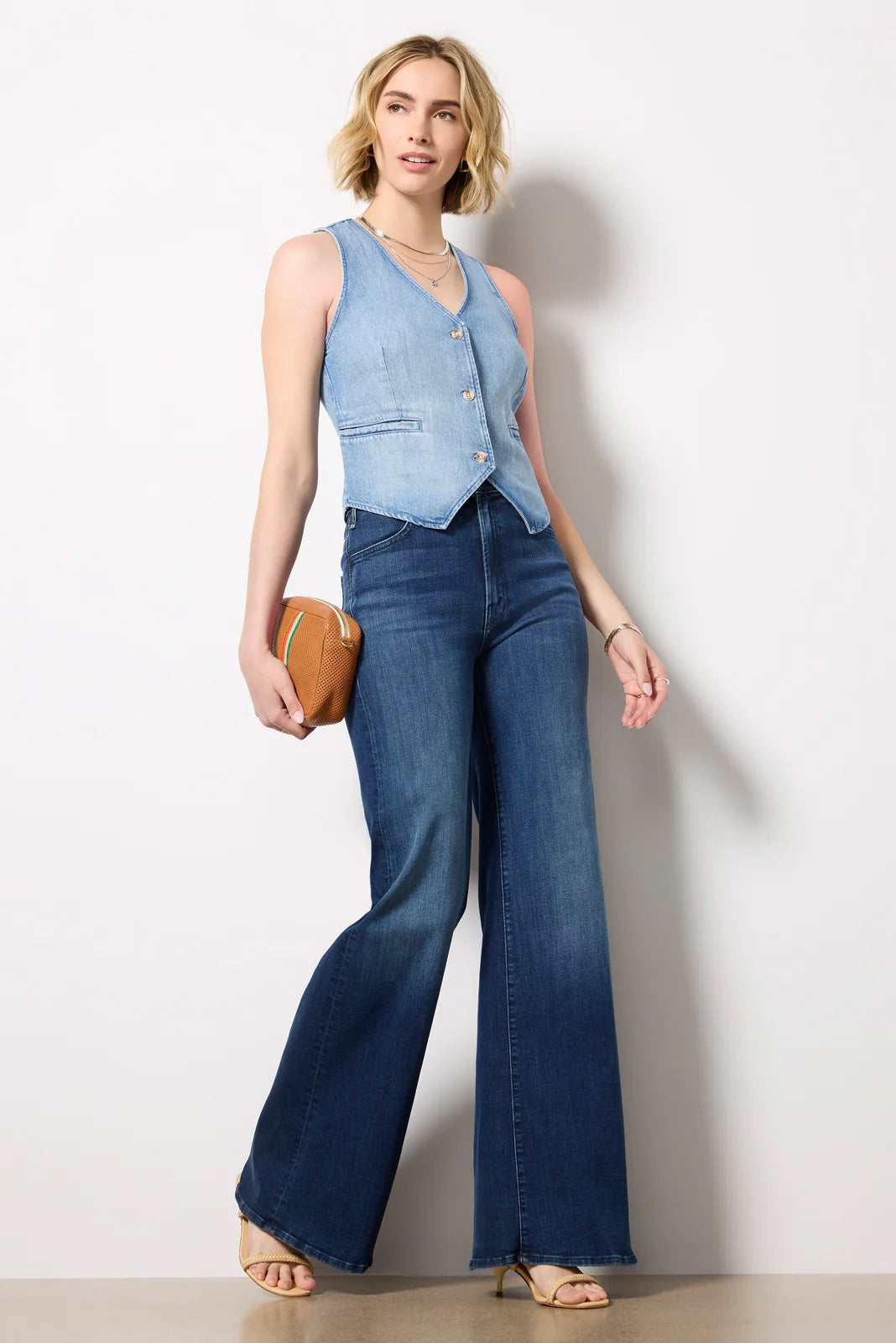 Seamed Vest