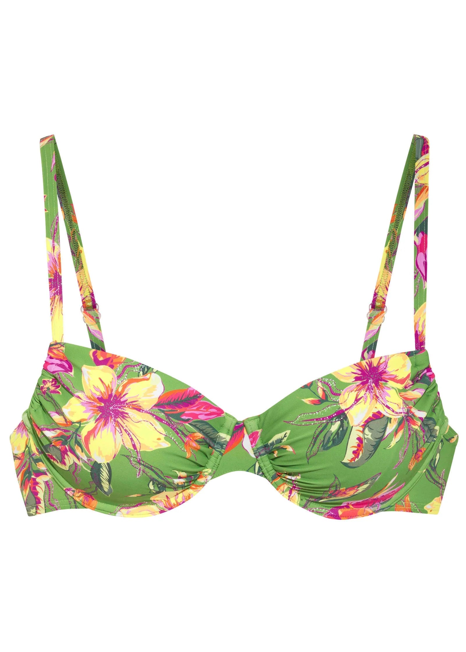 Tropic Green Underwire Top Green Multi