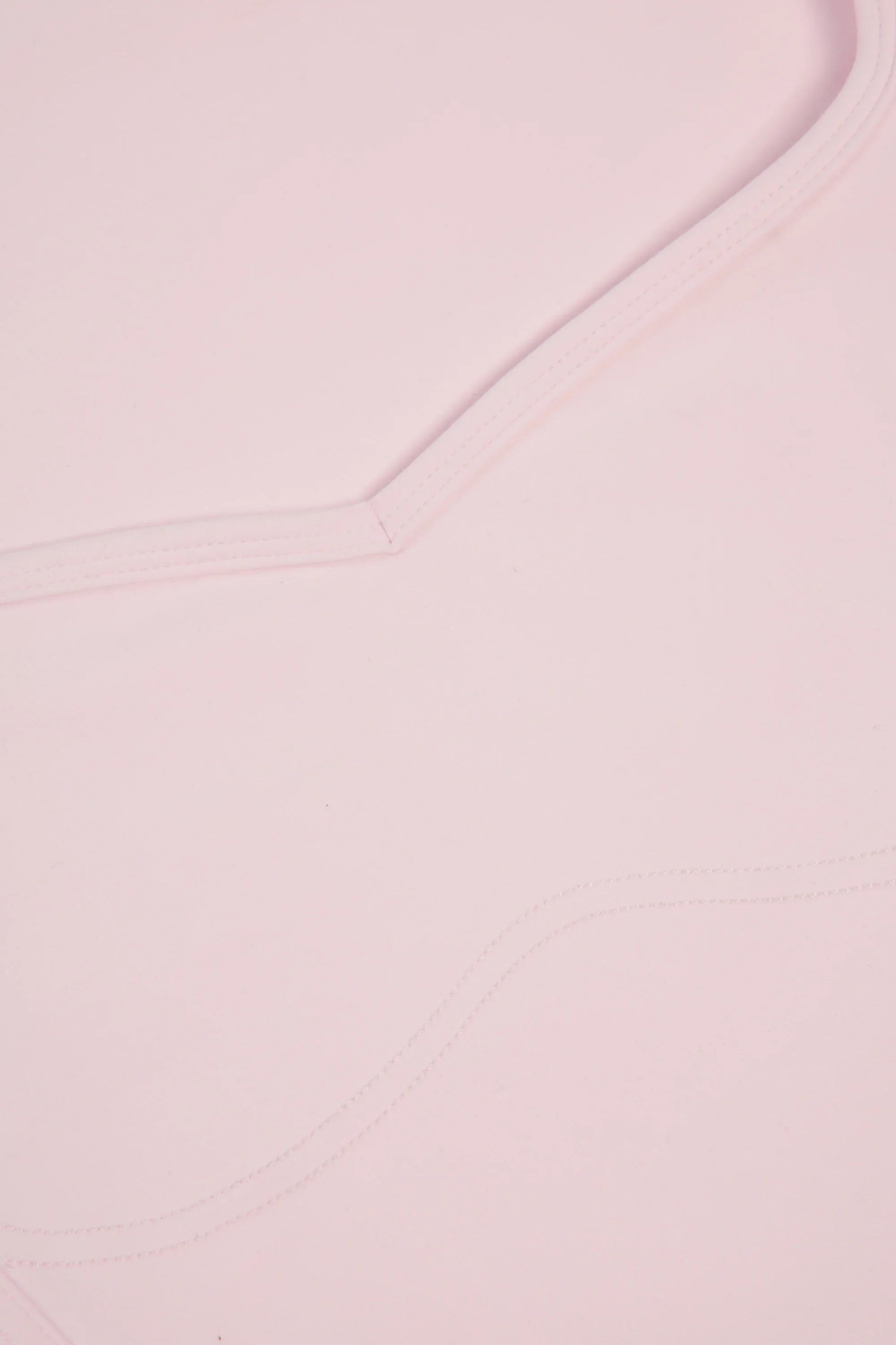 Soft Active Sweetheart Neck Crop Top in Ballet Pink