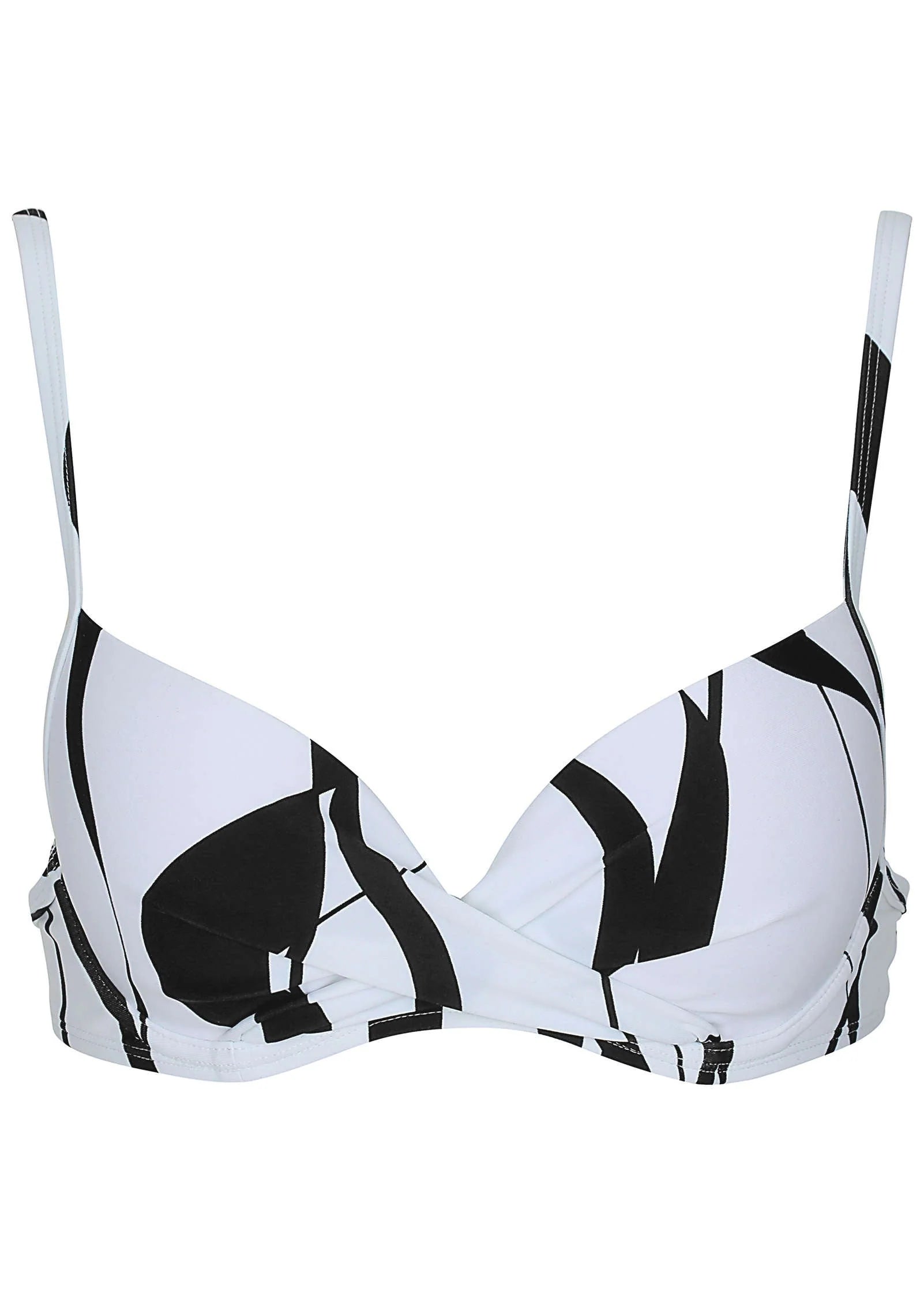 South Beach Push Up Top Sea Stripe
