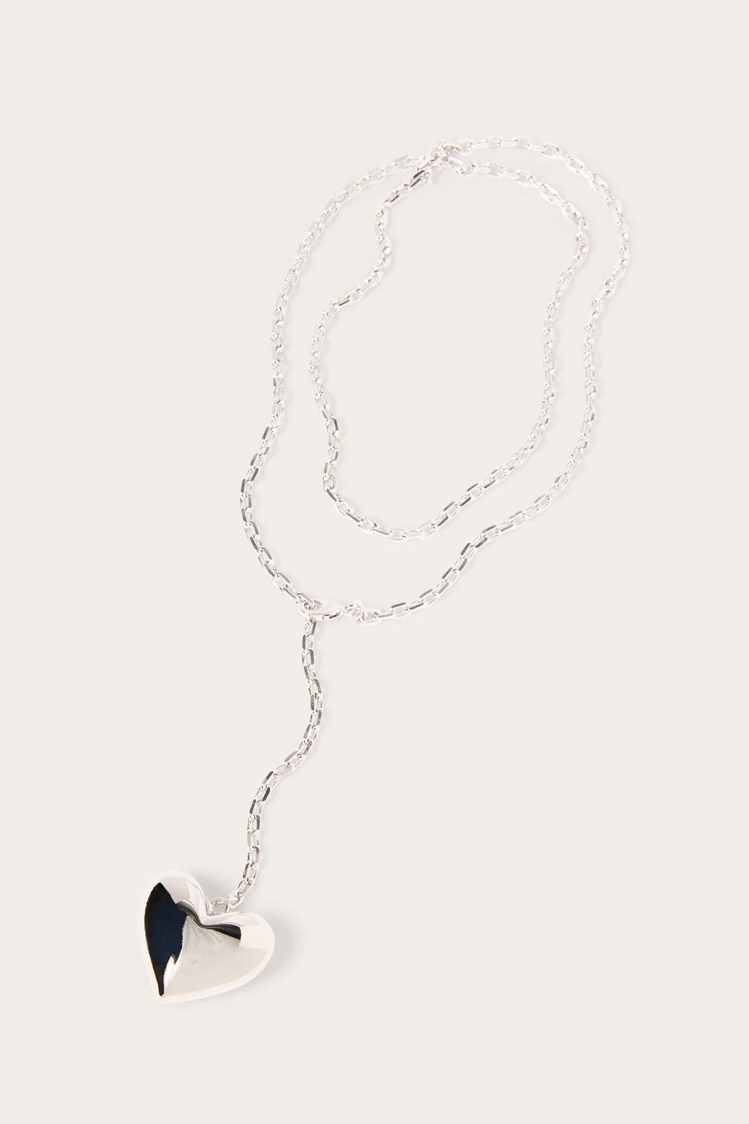 Carina Heart Drop Necklace