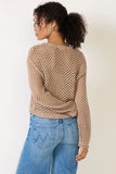 Cala Shimmer Crochet Sweater