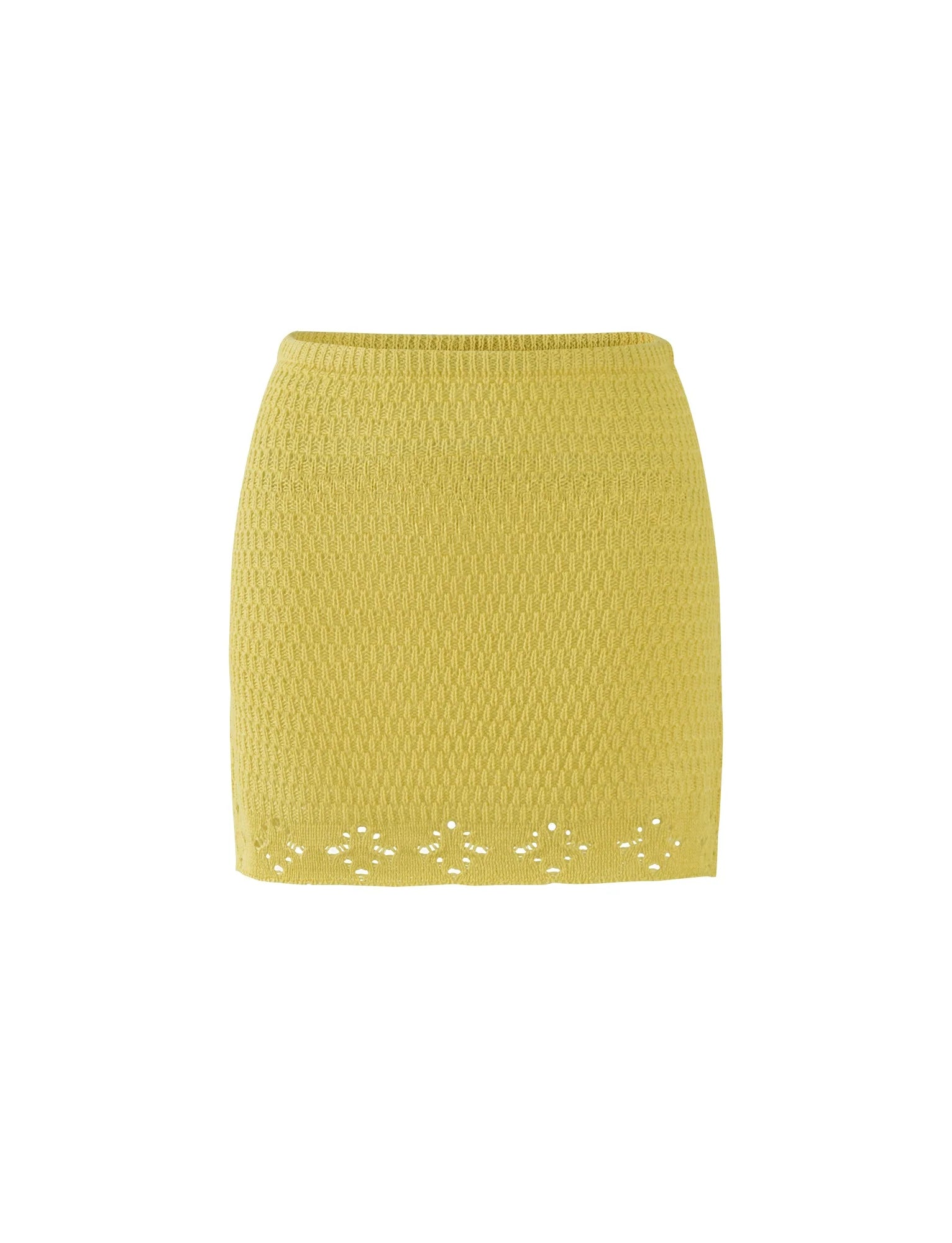 JANAI SKIRT YELLOW LEMON