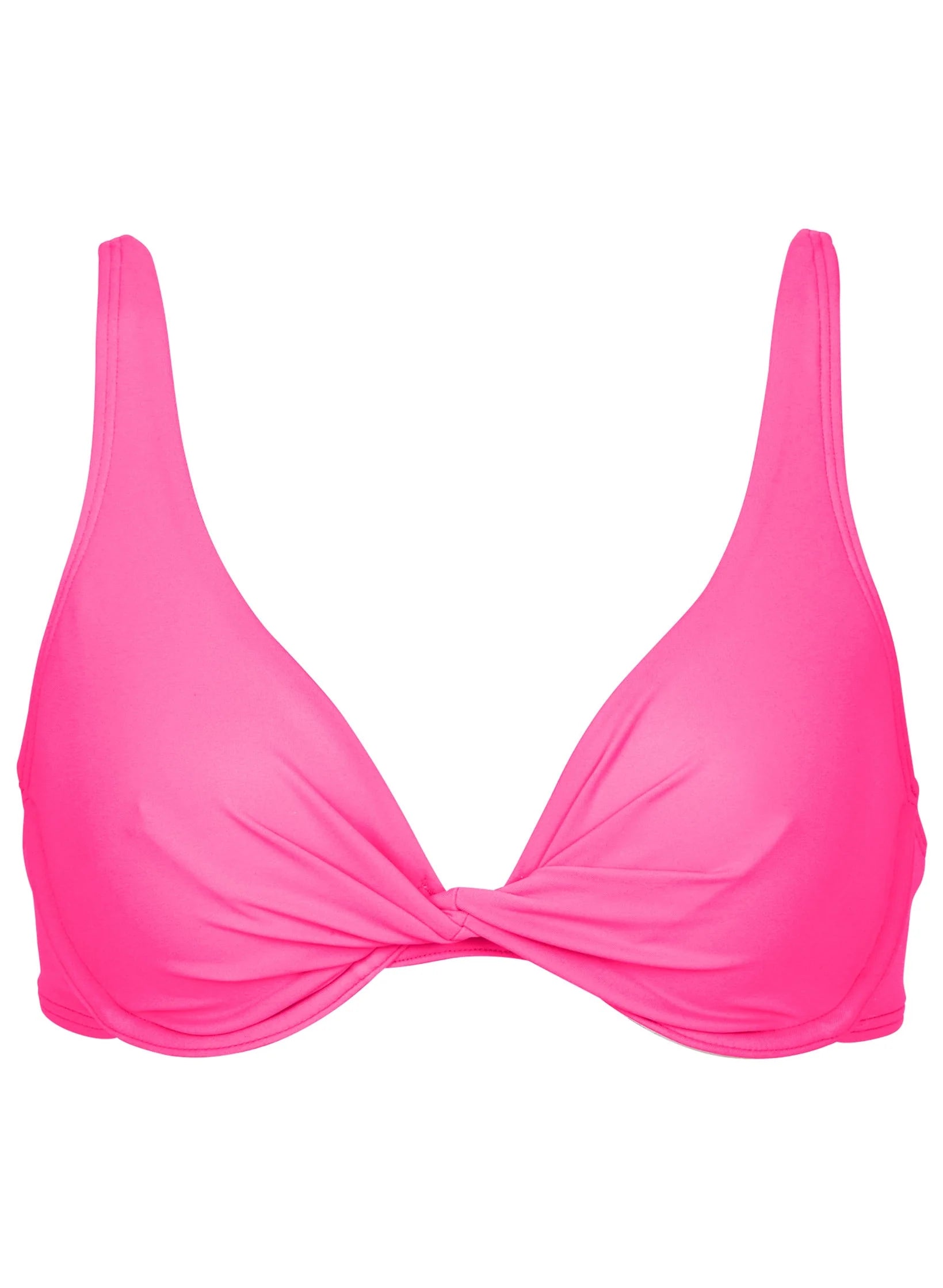 Antigua Twist Bikini Top Hot Pink