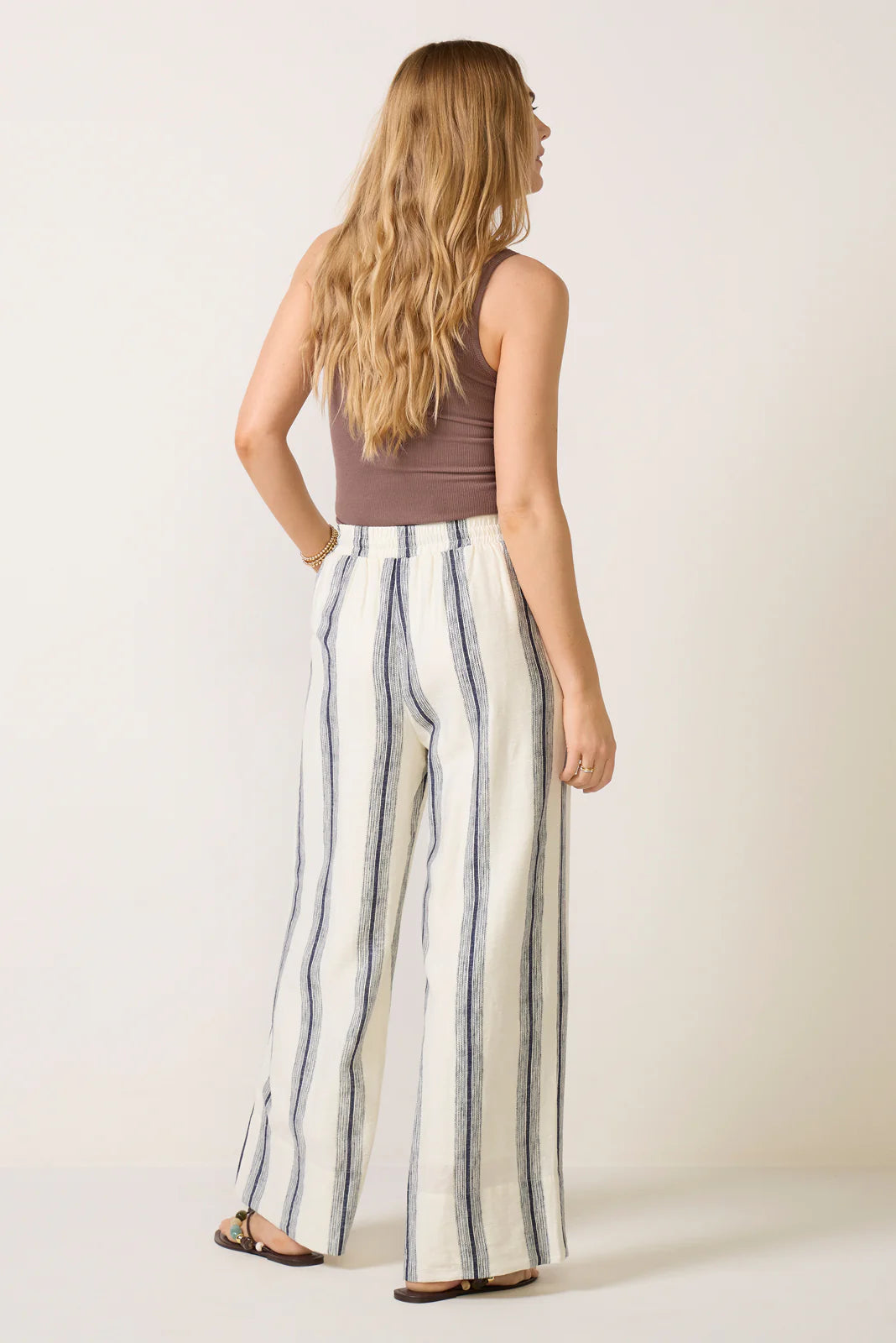 Drew Stripe Wide Leg Pant