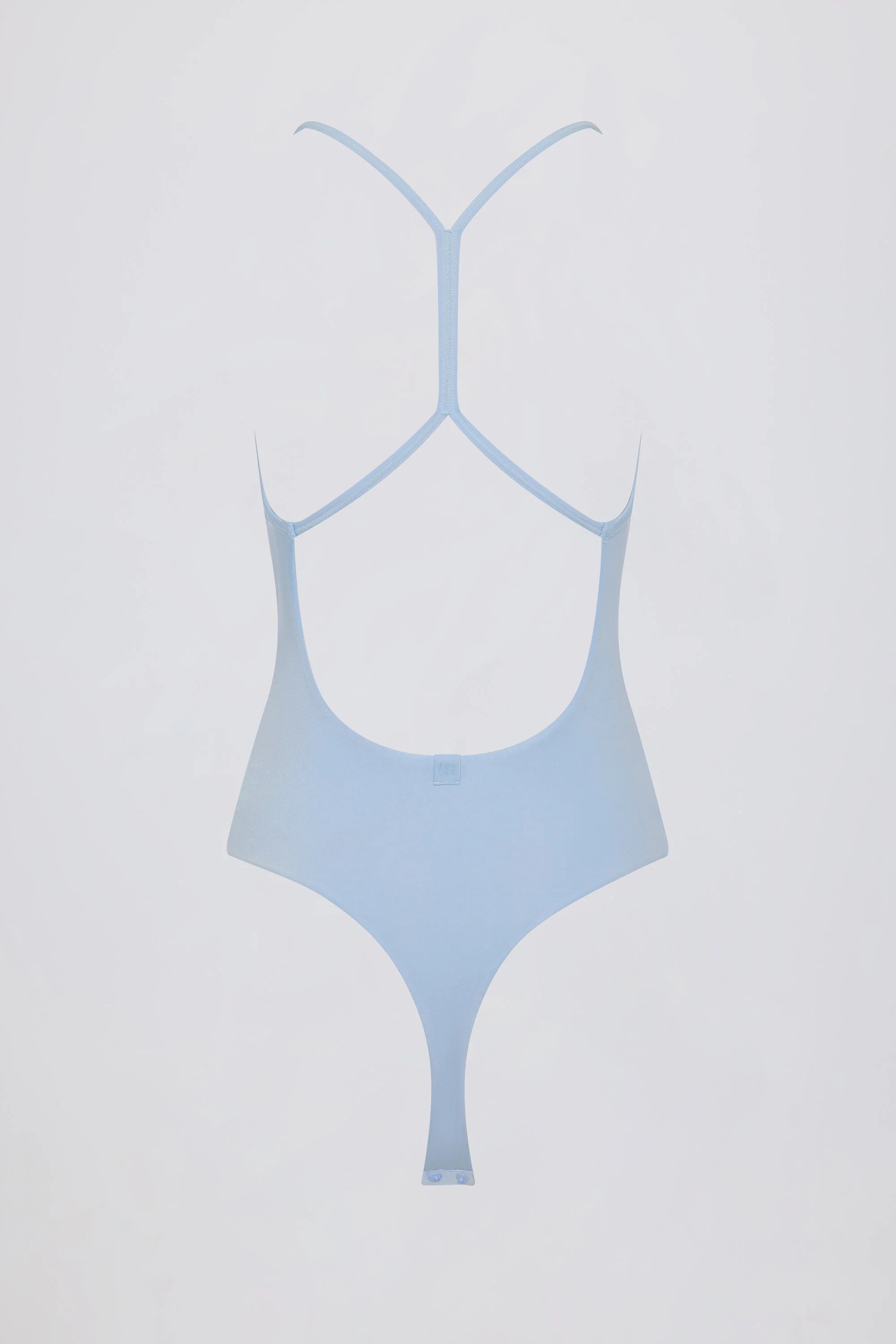 Cut Out Bodysuit in Sky