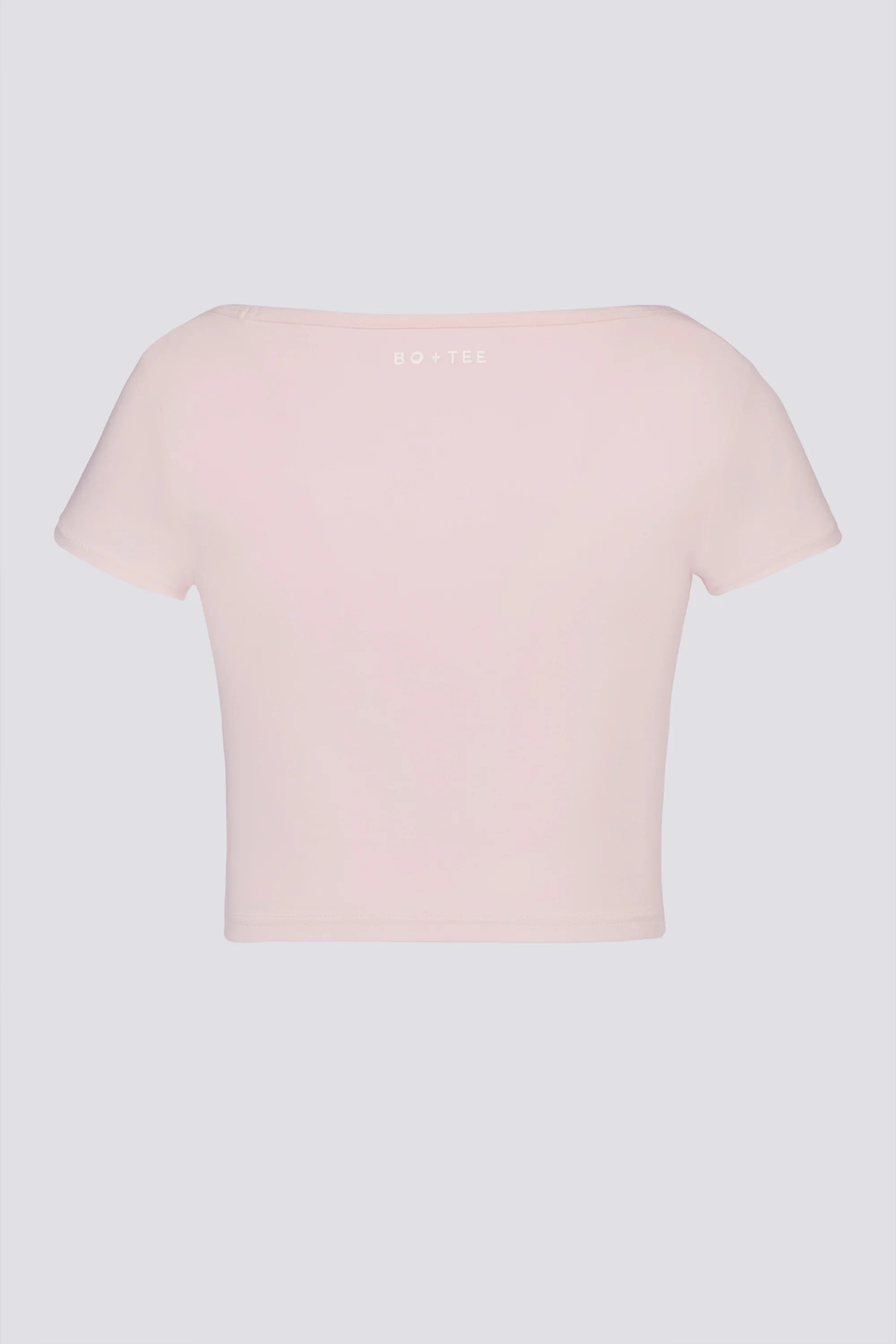 Soft Active Sweetheart Neck Crop Top in Ballet Pink
