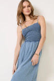 Bayside Chambray Maxi Dress