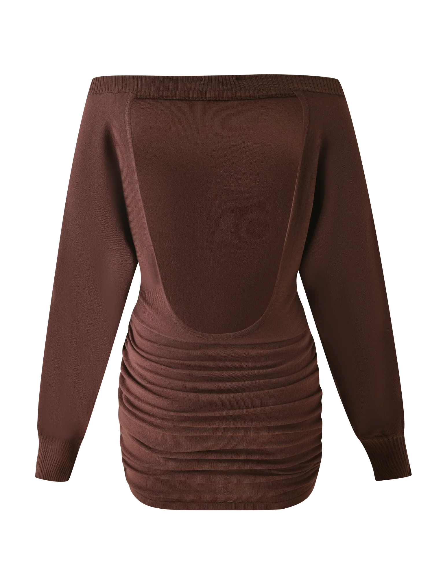JANINE MINI DRESS CHOCOLATE