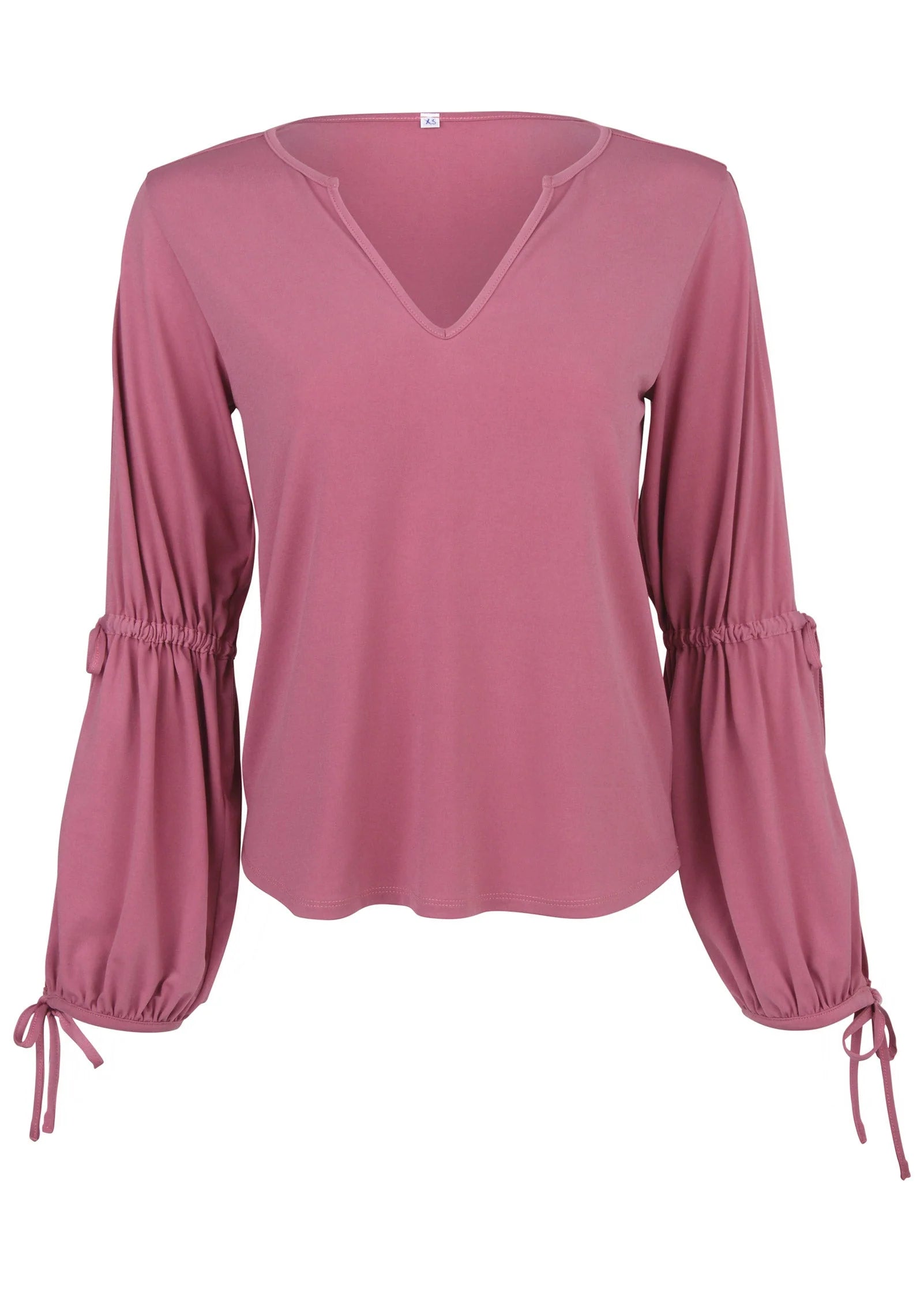Tie Sleeve Blouse Heather Rose