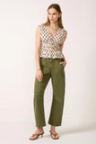 Jade Tie Front Tank