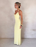 ZENEVA MAXI DRESS LEMON