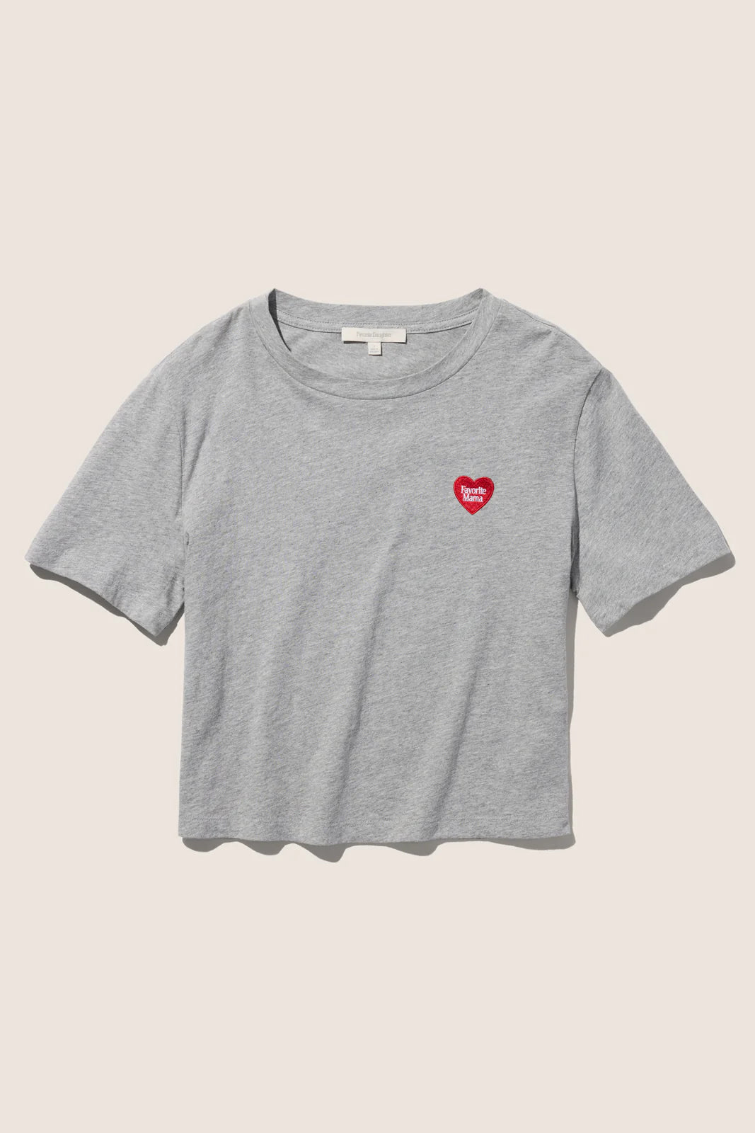Favorite Mama Heart Emblem Tee