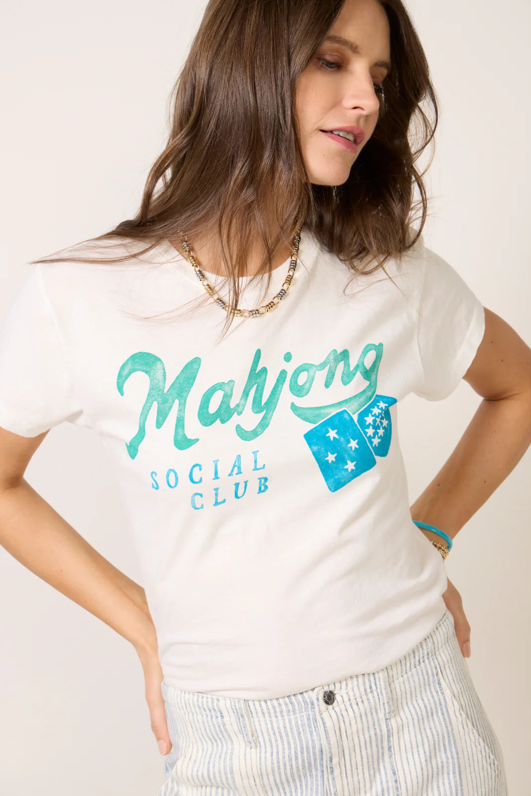 Watercolor Mahjong Tour Tee
