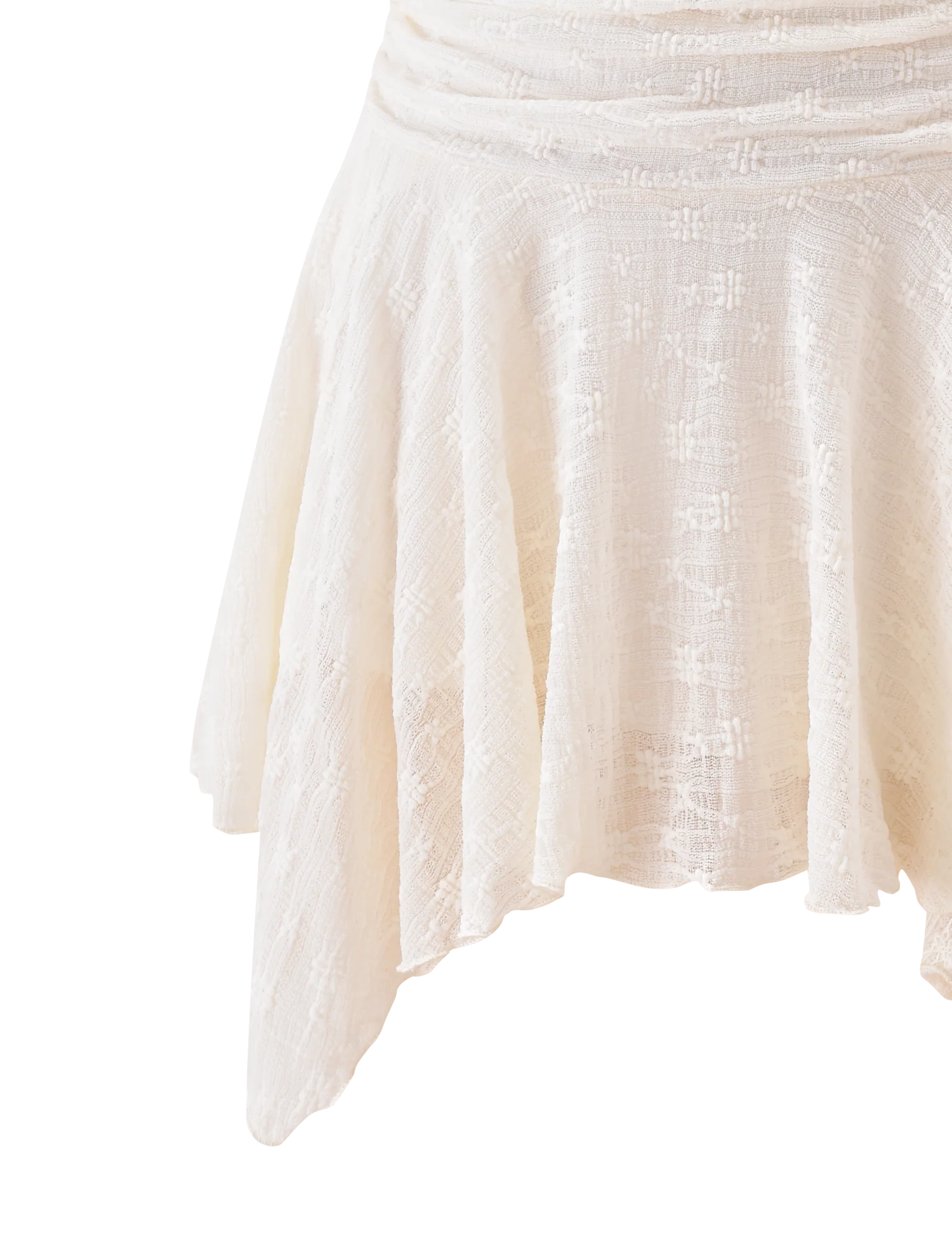 MYLAH MINI SKIRT IVORY