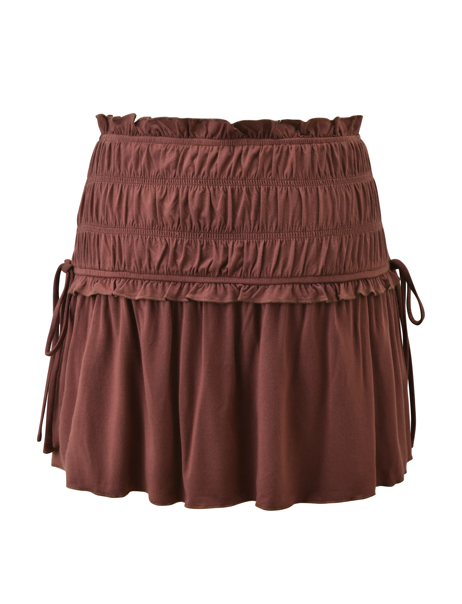 DENALI MINI SKIRT CHOCOLATE
