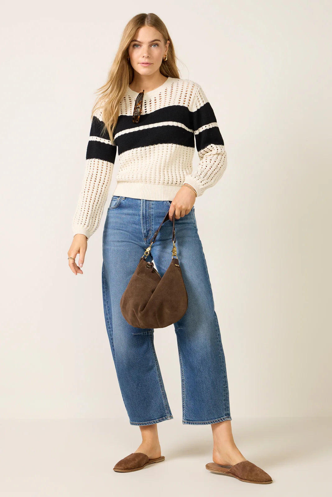 SPORTY OPENWORK POPOVER