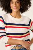 Ruth Multi Stripe Cashmere Sweater