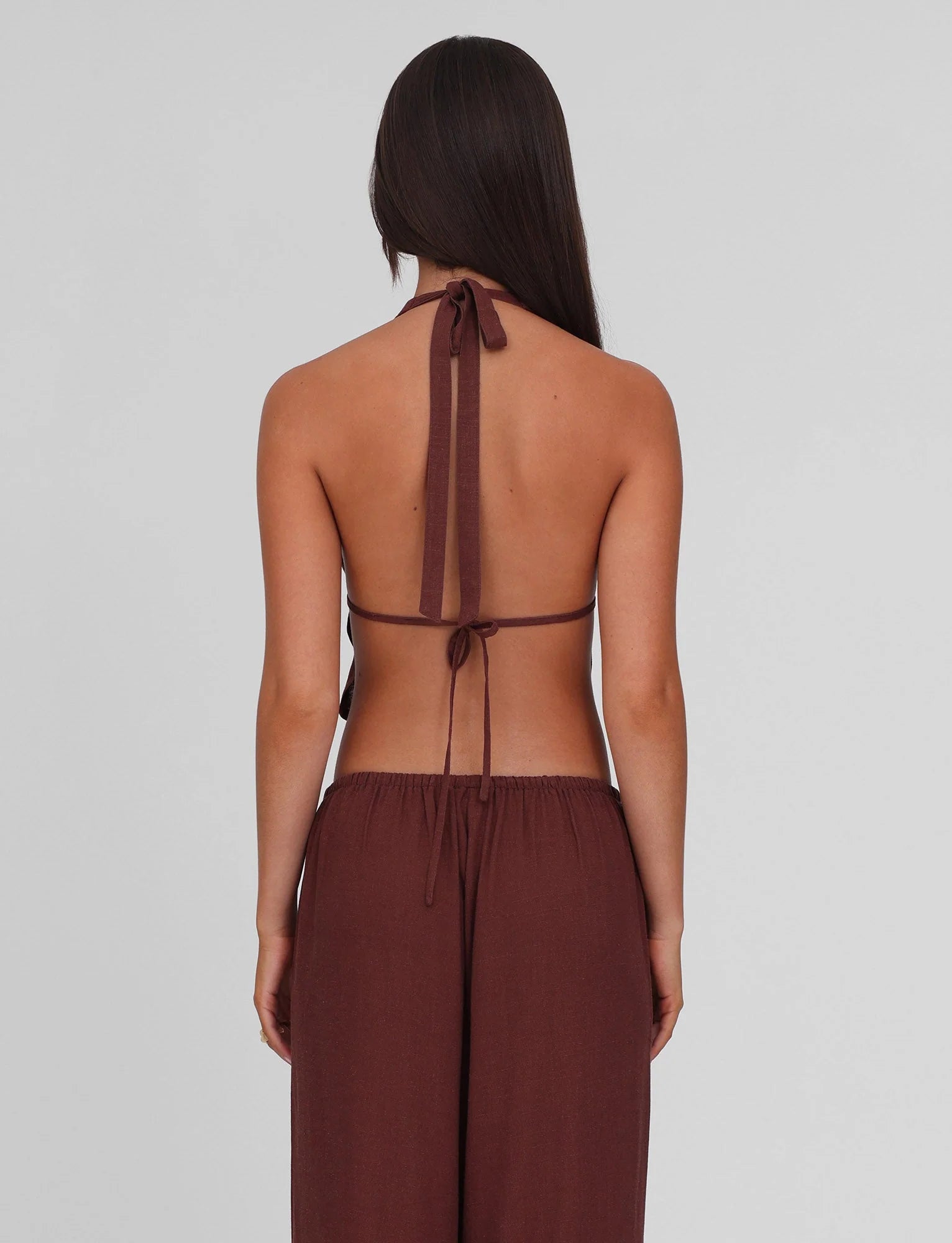 LAINEY TOP CHOCOLATE