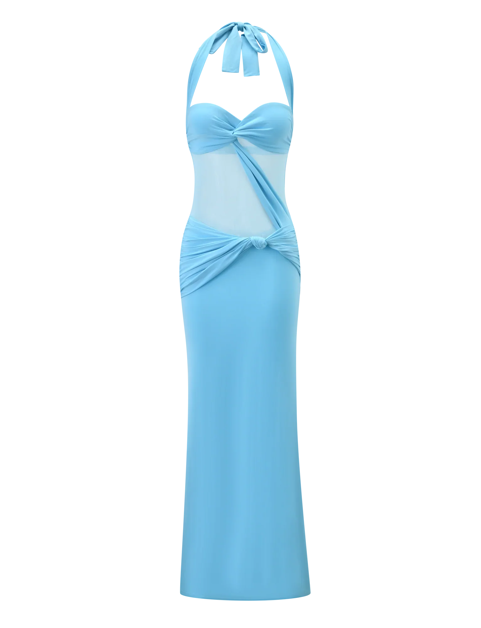 DAPHNIA DRESS AQUA