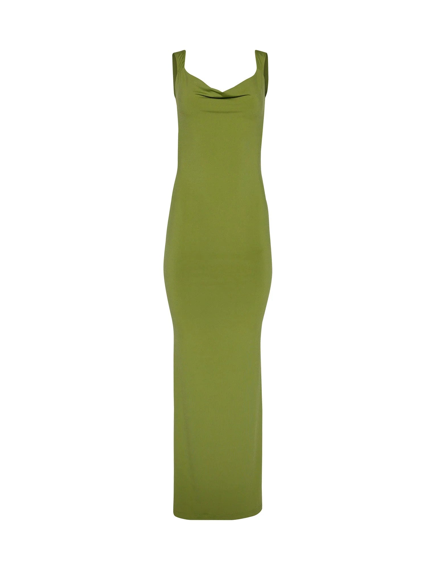 MORANA DRESS GREEN PASTEL GREEN