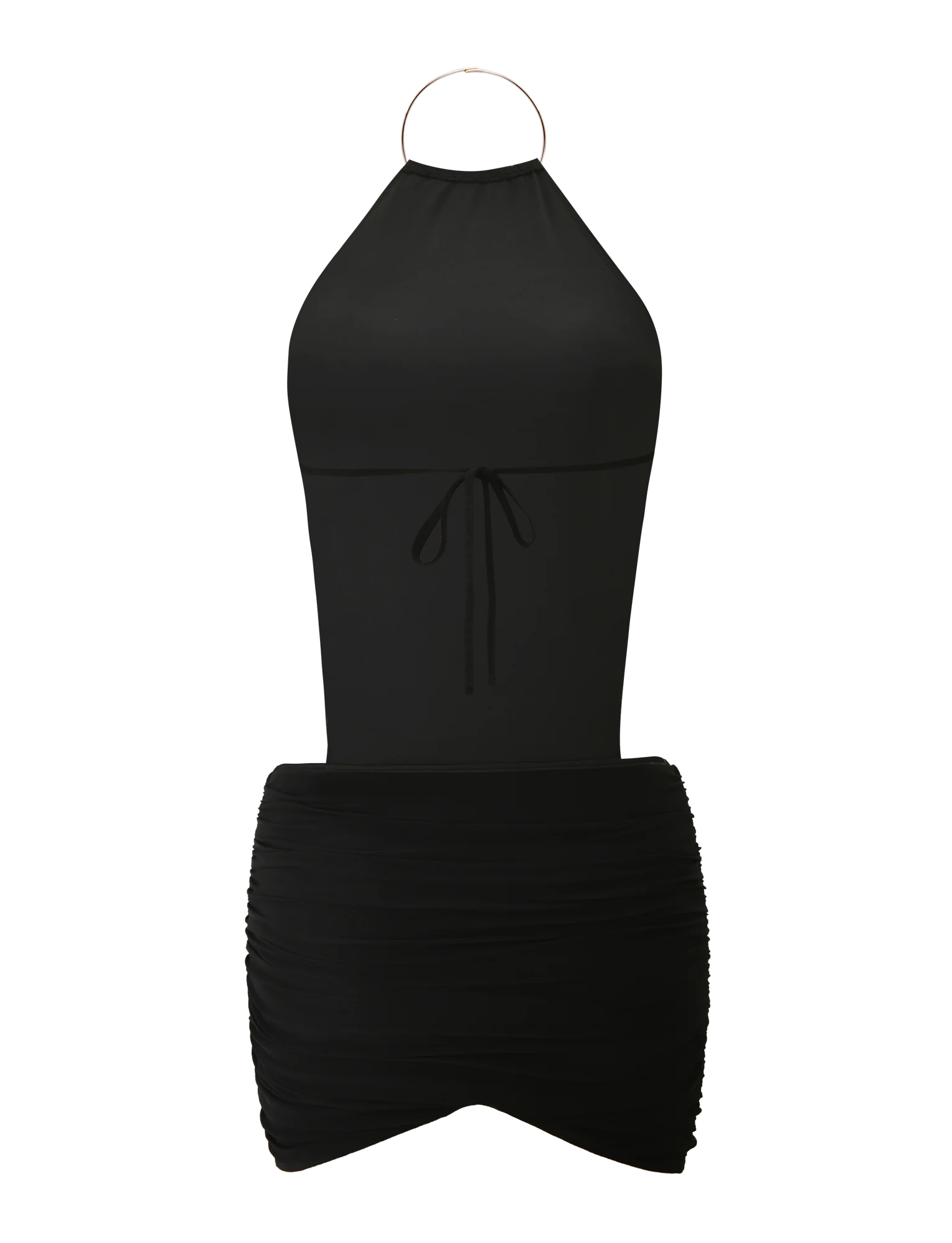EVANNA MINI DRESS BLACK